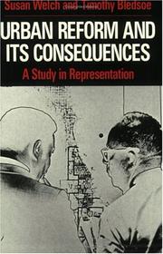 Cover of: Urban reform and its consequences: a study in representation