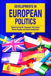 Developments in European politics