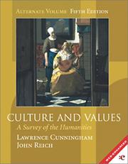 Cover of: Culture and Values: A Survey of the Humanities with Music CD-ROM (Alternate Edition, Chapters 1-22 without readings)