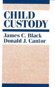 Cover of: Child custody