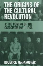 Cover of: The Origins of the Cultural Revolution, Volume 3