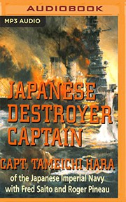 Cover of: Japanese Destroyer Captain