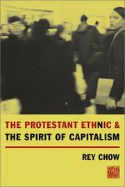 Cover of: The Protestant Ethnic and the Spirit of Capitalism