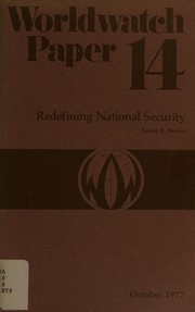 Cover of: Redefining national security
