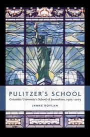 Pulitzer's School by James R. Boylan