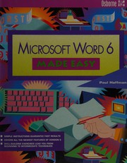 Cover of: Microsoft word 6 made easy
