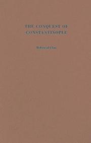 Conquête de Constantinople by Robert de Clari