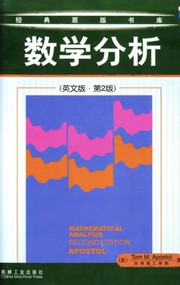 Cover of: Mathematical Analysis by 