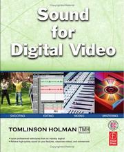 Cover of: Sound for Digital Video by Tomlinson Holman