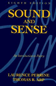 Cover of: Sound and sense: an introduction to poetry
