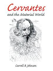 Cover of: Cervantes and the material world