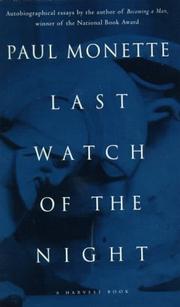 Cover of: Last Watch of the Night: Essays Too Personal and Otherwise