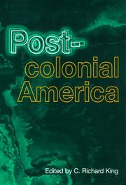 Cover of: Postcolonial America