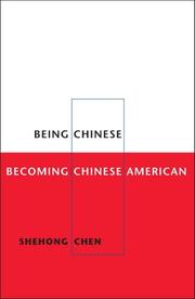 Cover of: Being Chinese, Becoming Chinese American (Asian American Experience)