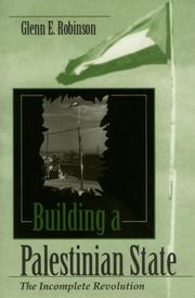 Cover of: Building a Palestinian state