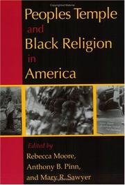 Cover of: Peoples Temple and Black Religion in America