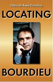 Cover of: Locating Bourdieu (New Anthropologies of Europe)