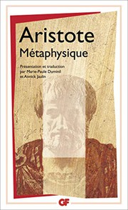 Cover of: Métaphysique