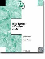 Cover of: Introduction à l'analyse réelle