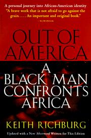 Cover of: Out of America by Keith B. Richburg