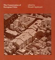 Cover of: The Conservation of European cities by edited by Donald Appleyard.
