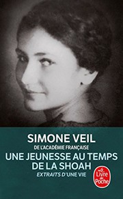 Cover of: Une Jeunesse Au Temps de La Shoah
