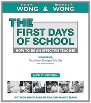 THE First Days of School by Harry K. Wong