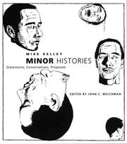 Cover of: Minor Histories: Statements, Conversations, Proposals (Writing Art)