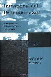 Cover of: Intentional oil pollution at sea by Ronald B. Mitchell