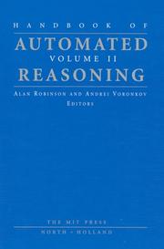 Handbook of automated reasoning