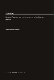 Cover of: Fusion by Joan Lisa Bromberg