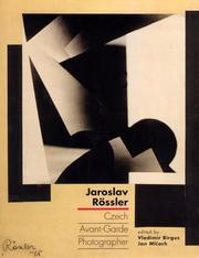 Cover of: Jaroslav Rossler: Czech Avant-Garde Photographer