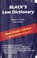 Cover of: Black's law dictionary.