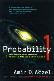 Cover of: Probability 1