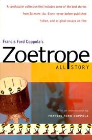 Cover of: Francis Ford Coppola's Zoetrope all story
