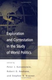 Exploration and contestation in the study of world politics