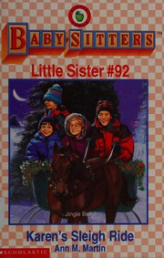 Cover of: Karen's Sleigh Ride (Baby-Sitters Little Sister)