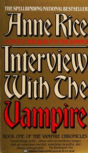 Cover of: Interview with the Vampire: Book I of The Vampire Chronicles