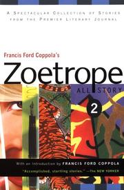 Cover of: Francis Ford Coppola's Zoetrope all-story 2