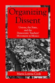Cover of: Organizing Dissent