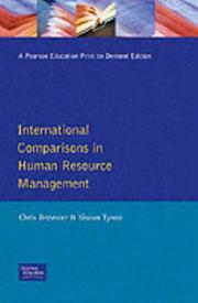 International comparisons in human resource management