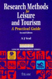 Cover of: Research Methods for Leisure and Tourism by A. J. Veal