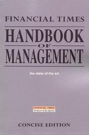 Financial Times handbook of management