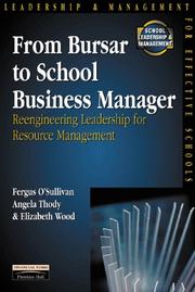 From bursar to school business manager : reengineering leadership for resource management