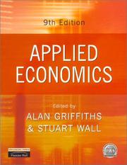 Cover of: Applied economics