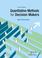 Cover of: Quantitative methods for decision makers