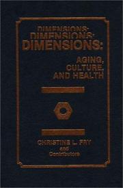 Cover of: Dimensions: Aging, Culture, and Health