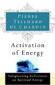 Activation de l'énergie by Pierre Teilhard de Chardin