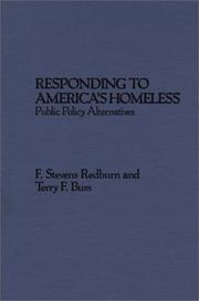Responding to America's homeless : public policy alternatives