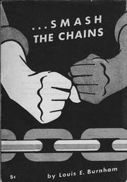 Smash The Chains by Louis E. Burnham